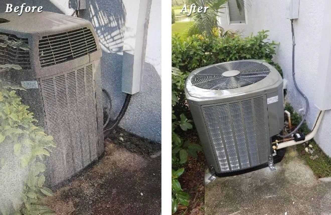 Outdoor AC unit replacement
